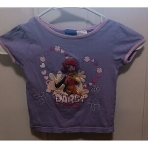 Disney's Darby And Pooh 4T Girls Tee-Shirt